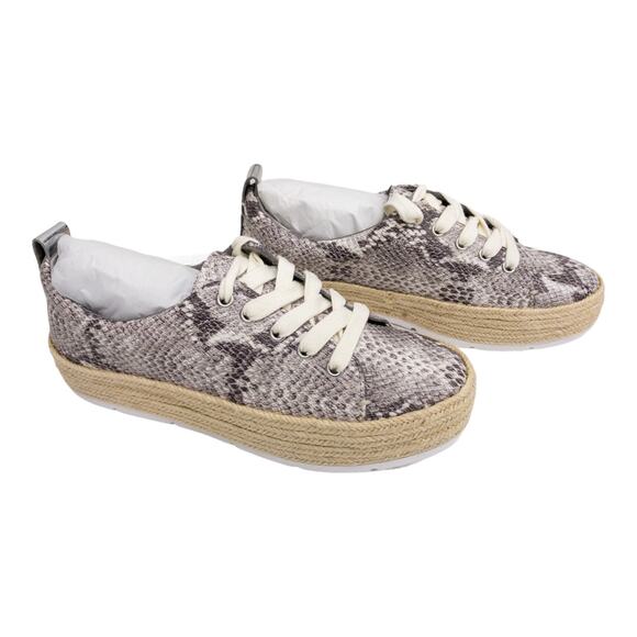 TREASURE & BOND Snake Platform Espadrille Sneakers 8 Women's - Picture 3 of 8